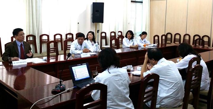 Bệnh viện RHM TW Hà Nội báo cáo chất lượng sản phẩm IgYGate DC-PG 3